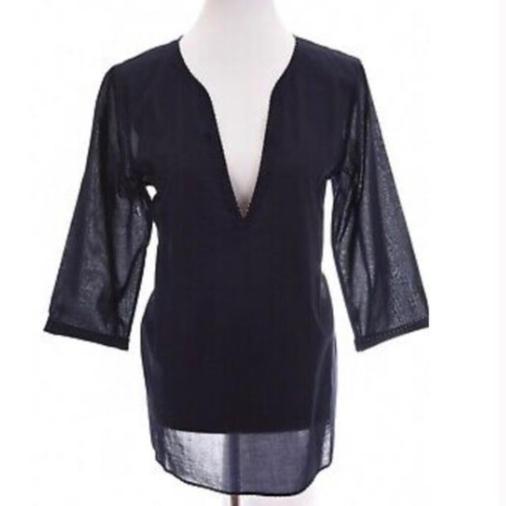 J. Crew Beaded Tunic S